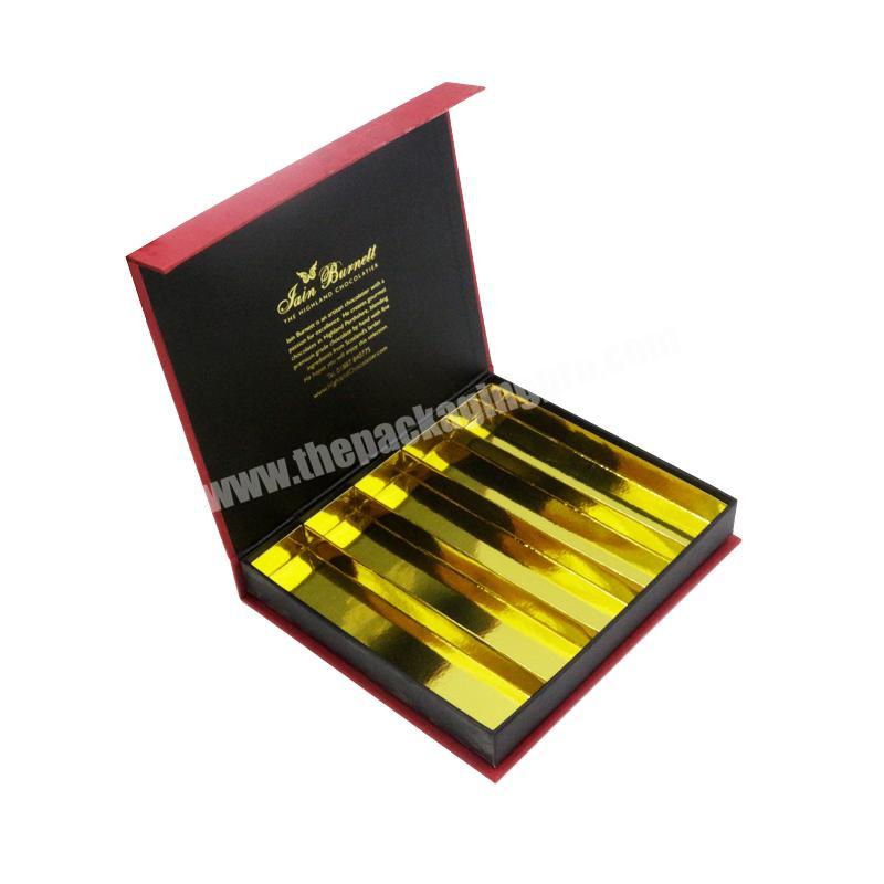 Luxury gold paper inlay makeup brush packaging boxes custom logo paper gift box