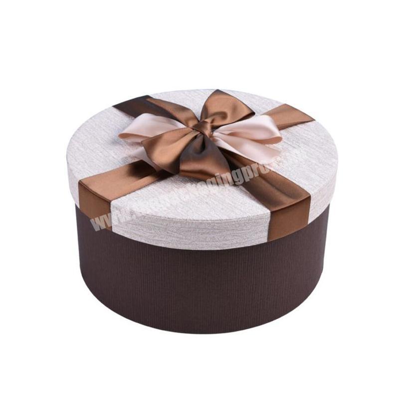 Luxury High-end Gift Box Packaging Custom With Ribbon Packing For Chocolate