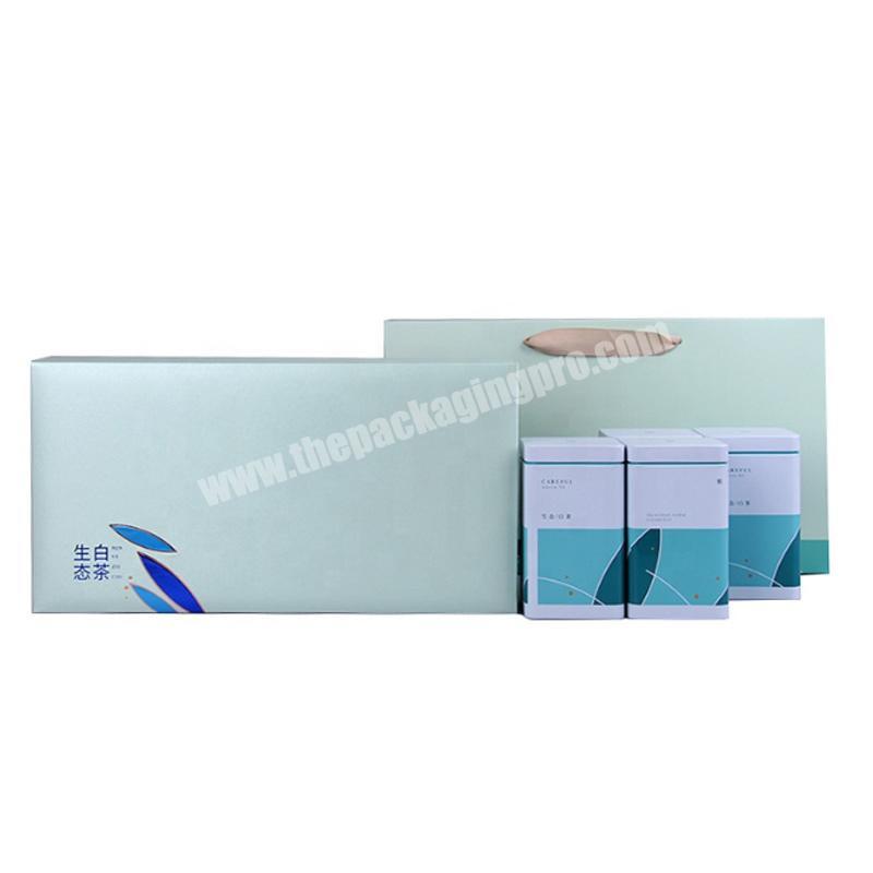 Luxury high quality rigid cardboard candle paper packaging box with foam