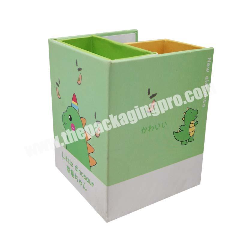Luxury hot sales custom print different style student stationery fashion cartoon gift box packing