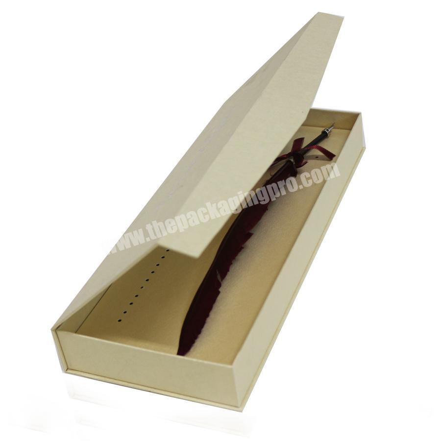 Luxury Kraft Book shaped Custom Cardboard Hair Extension Box Package