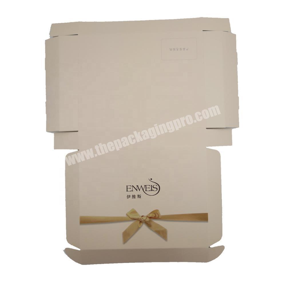 Luxury Ladies Cosmetic Packaging Blank Cardboard Box For Clothing