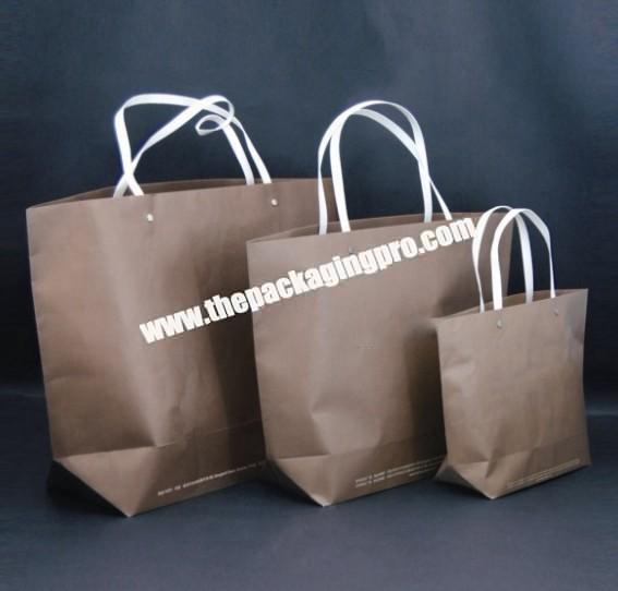 Luxury Logo Custom Printed Matt Black Jewelry Garment Retail Cardboard Paper Shopping Tote Gift Bag