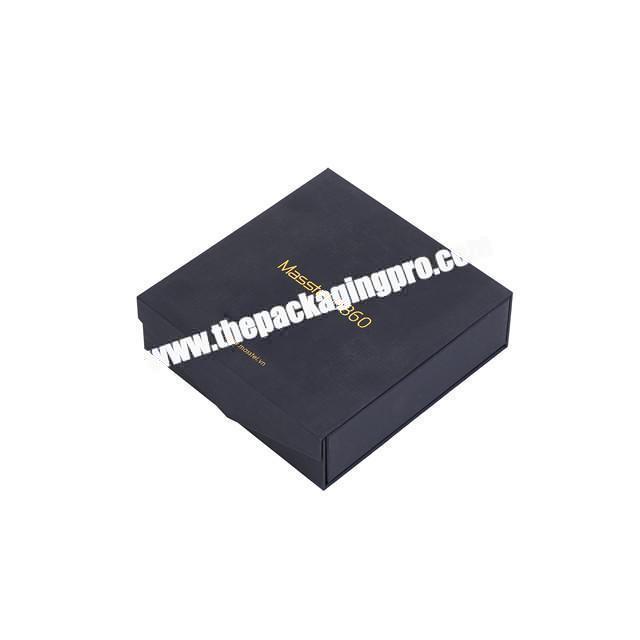 luxury magnetic book shape style shirt packaging box printing logo