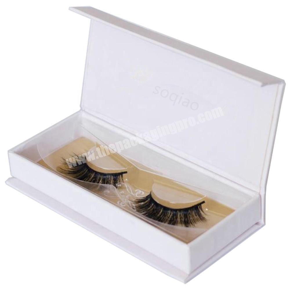 luxury magnetic closure eyelash paper box