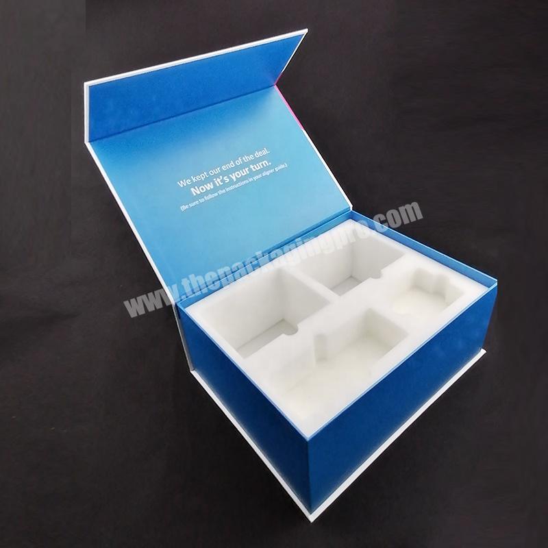 Luxury Magnetic Closure Fine Printed Beauty Cosmetics Packaging Box