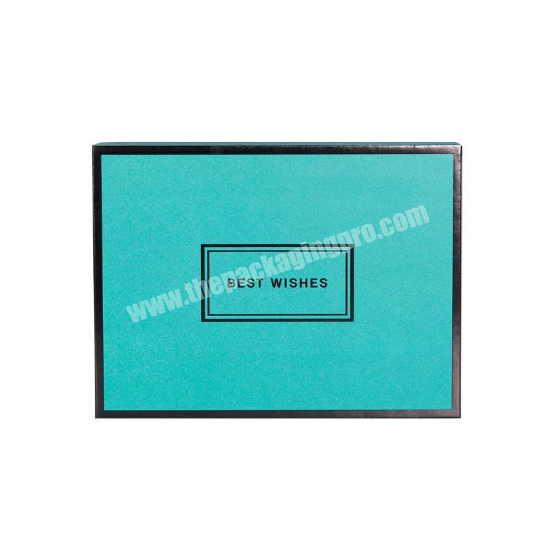 Luxury Magnetic Foldable Gift Box for hand bag folding box folding packaging paper box
