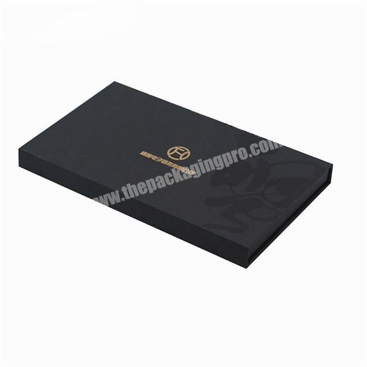 luxury magnetic packaging credit card black box