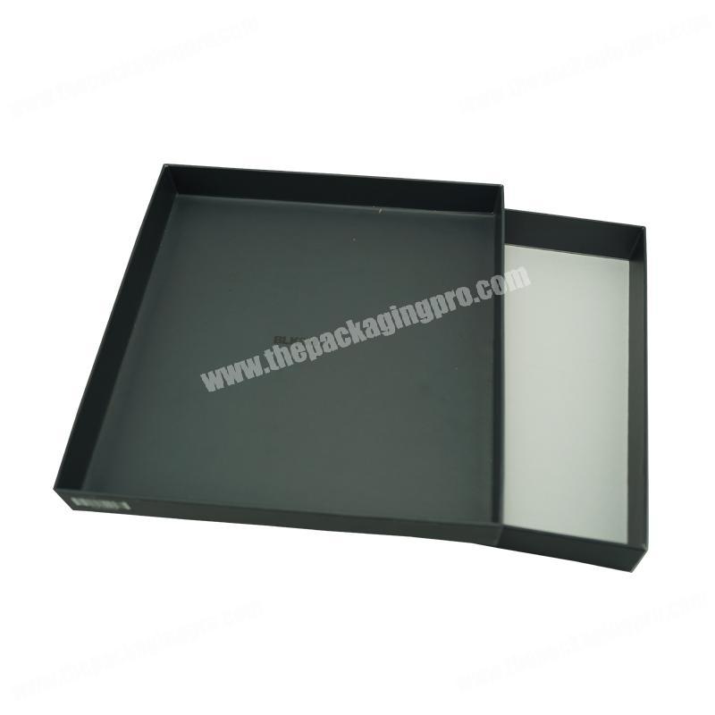 Luxury Manufacturer Custom Logo Gold Foil Black Texture Paper Drawer Paper Gift Packing
