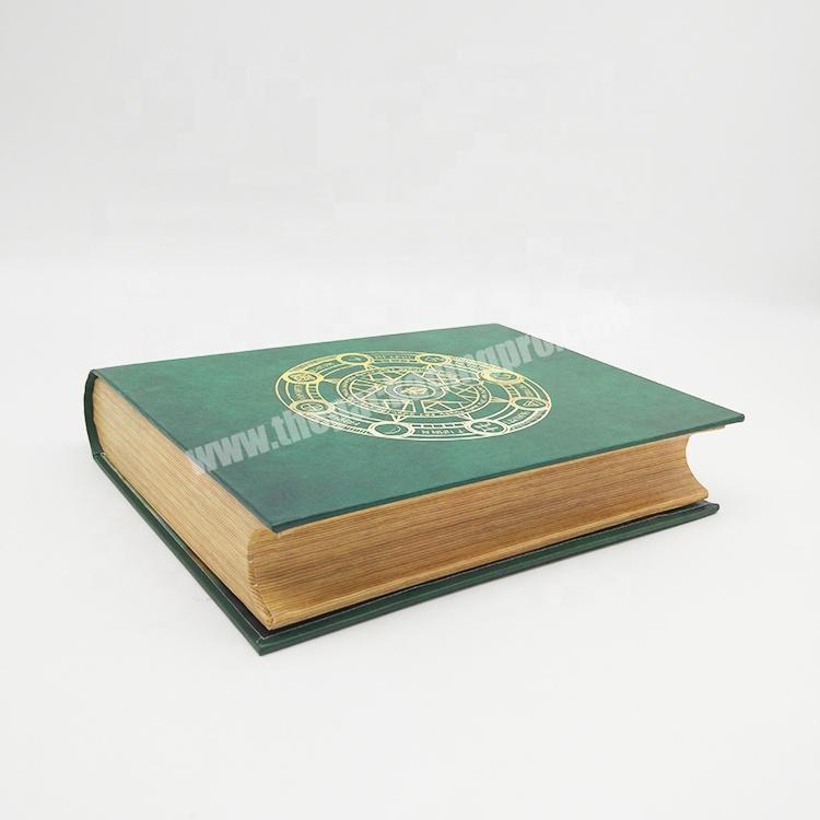 Luxury Matte Lamination Book Shaped Rigid Paper Flap Custom Printed Magnetic Closure Gift Magnet Box