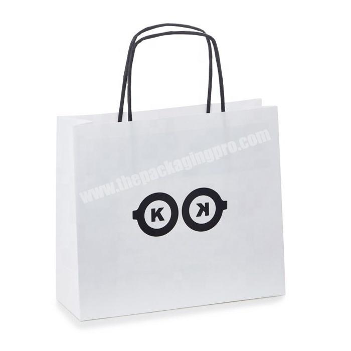Luxury multicolor shopping paper bag print your own brand name