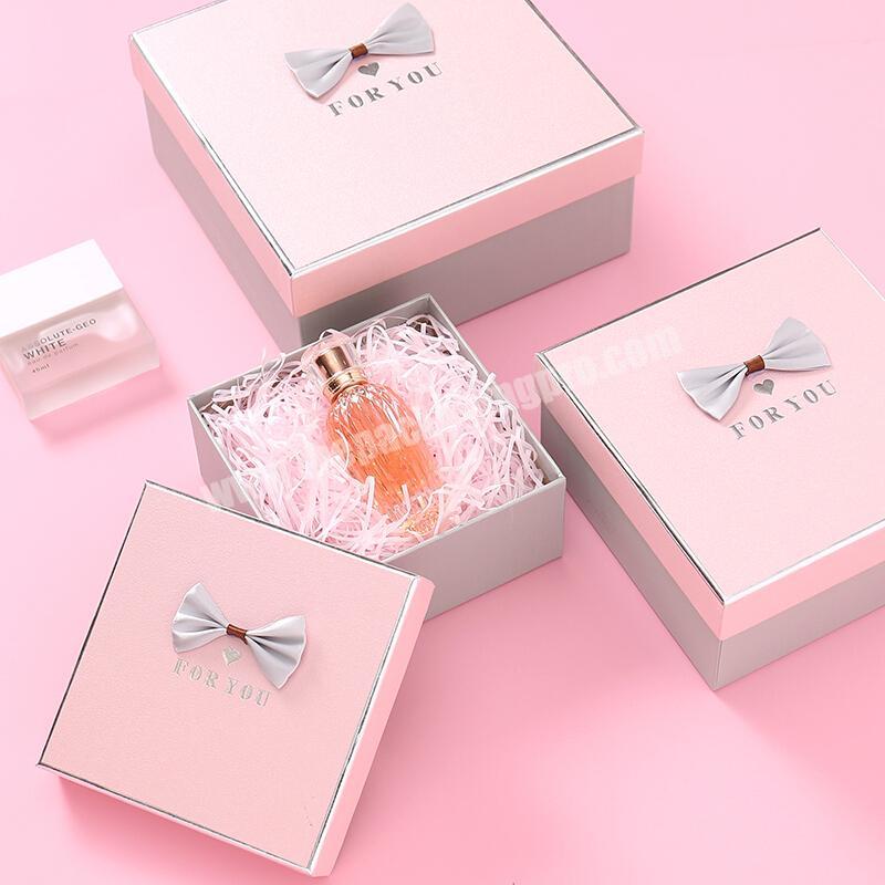 Luxury Packaging Box With Custom Size Design Essential Oil Candle Perfume Bottle Packing Boxes