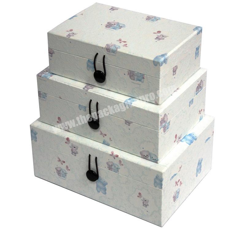 luxury packaging boxes gift box S3 rectangle paper box set