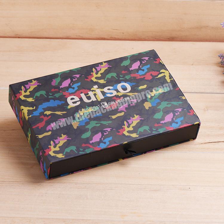 Luxury packaging custom logo gift box with matte lamination