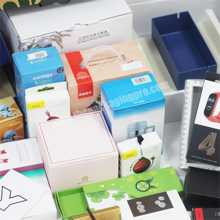 Luxury Packaging Custom Logo Printing Hair Extension Paper Box