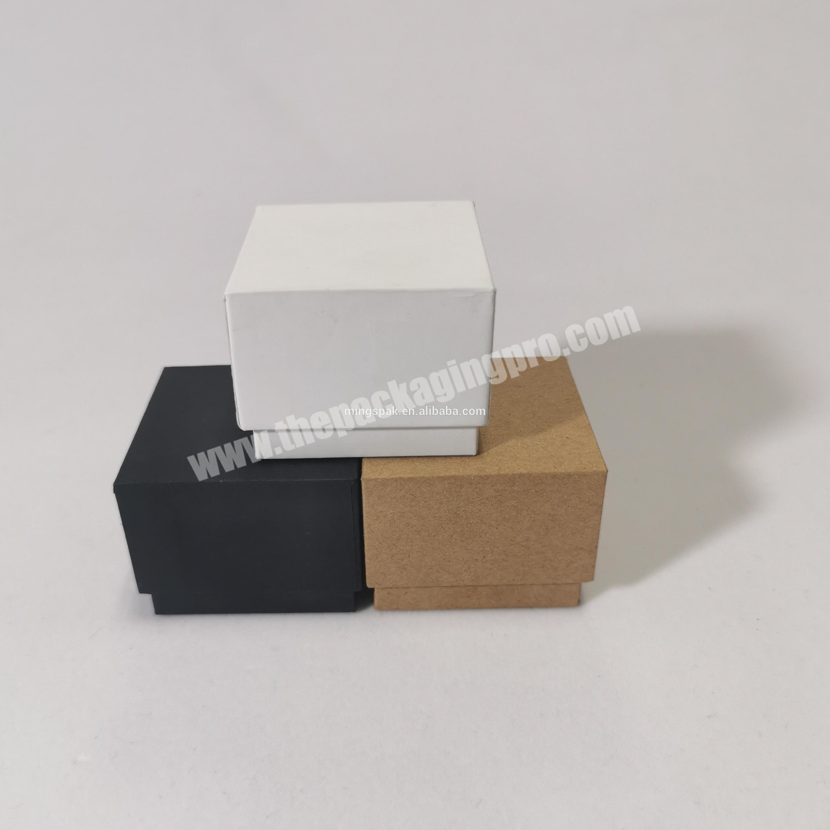 Luxury  packaging custom logo Ring box with FOAM tray insert