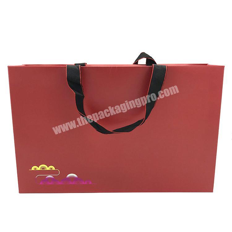 luxury paper bag with your own logo paper packaging bag