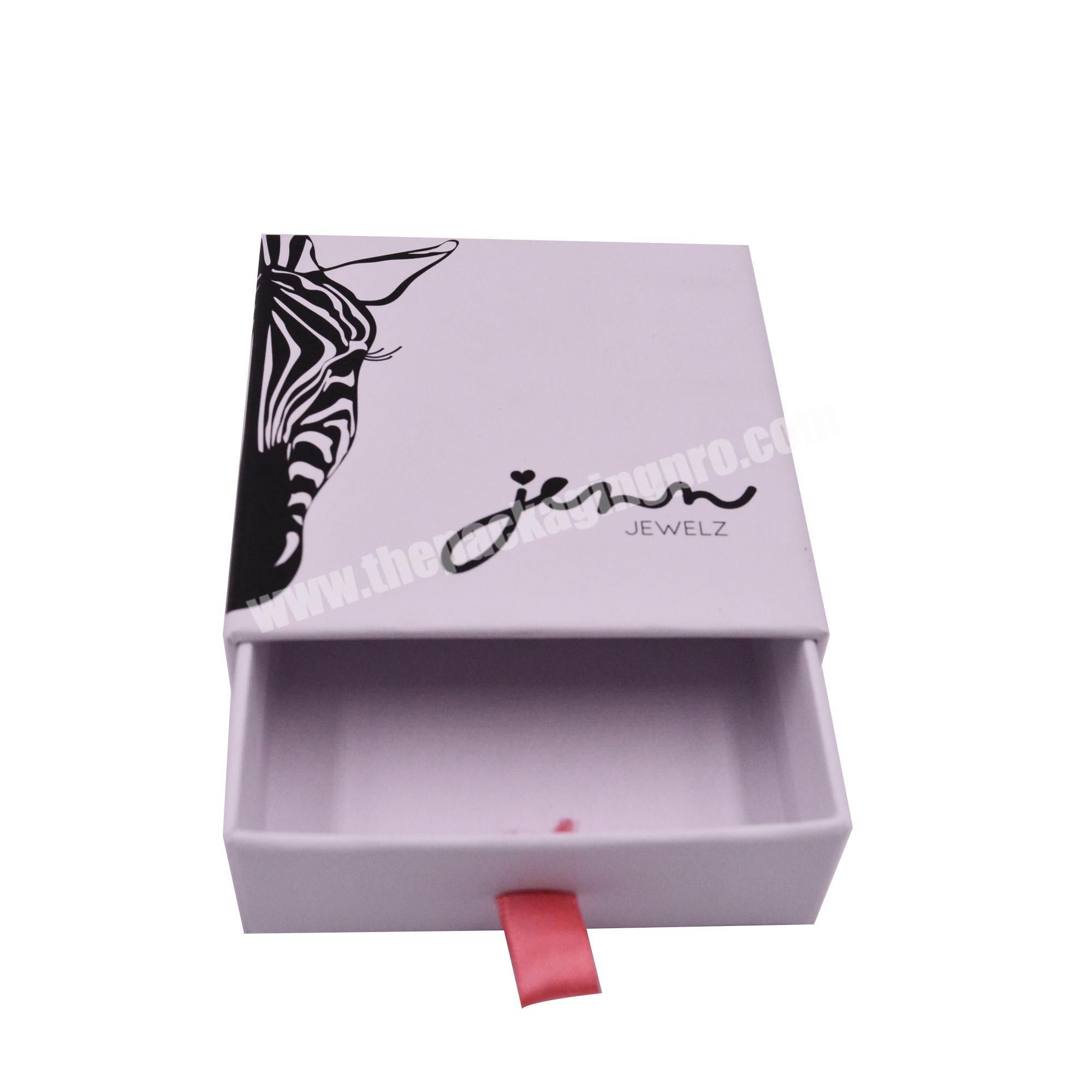 Luxury Paper Gift Packaging Custom Logo Printed Skincare Box Perfume Package Drawer Slide Out Box