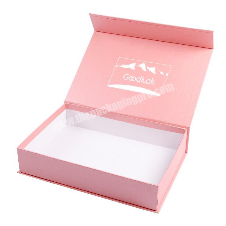 luxury paper printing packaging clothing box gift retail custom logo
