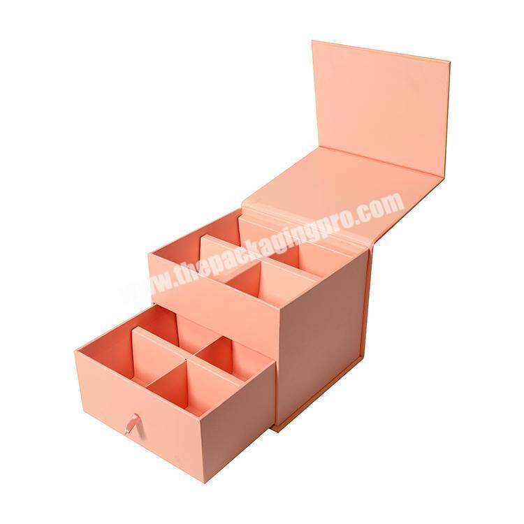 Luxury personalised chinese new year packaging paper beauty boxes folding gift box