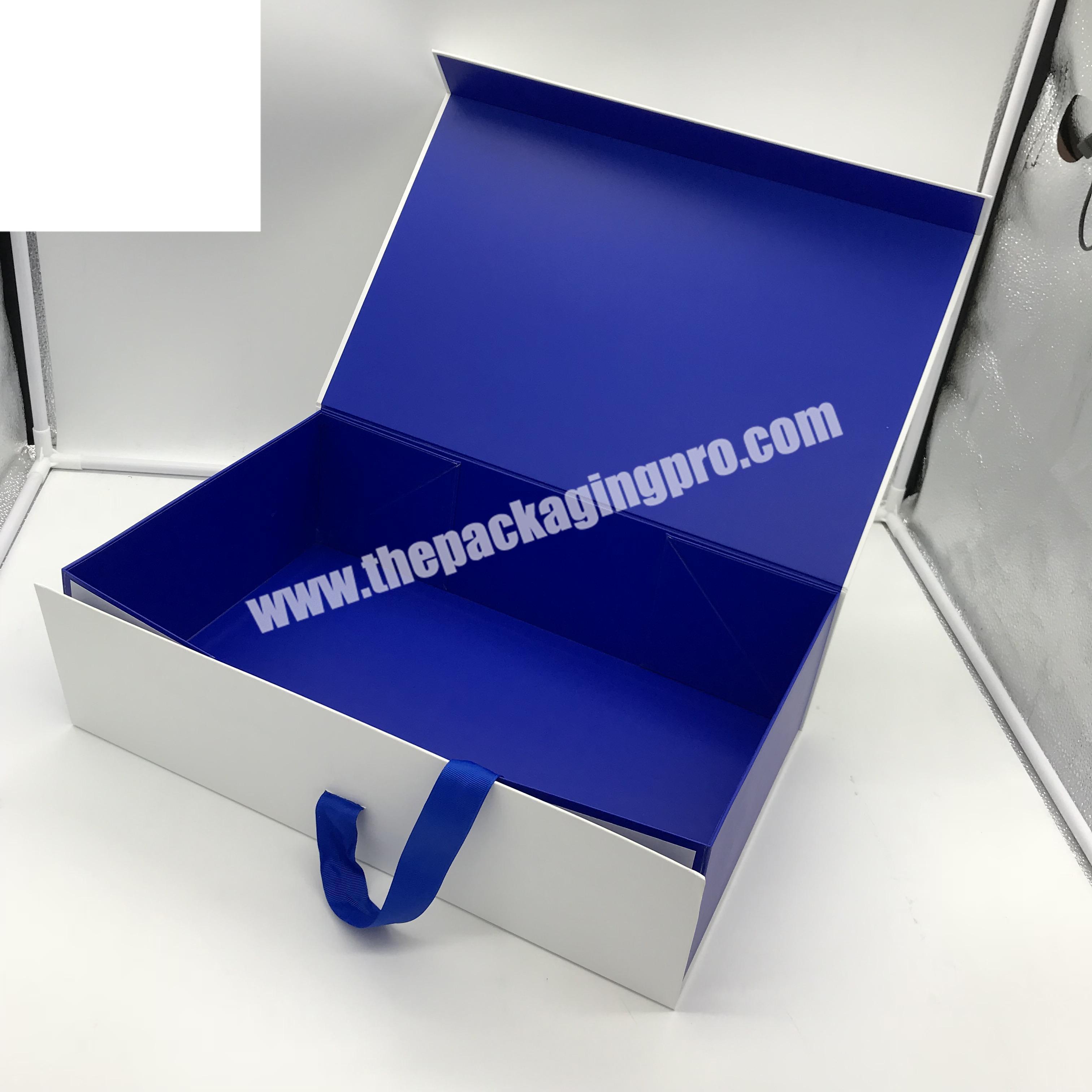 Luxury personalized glossy custom paper gift packaging box