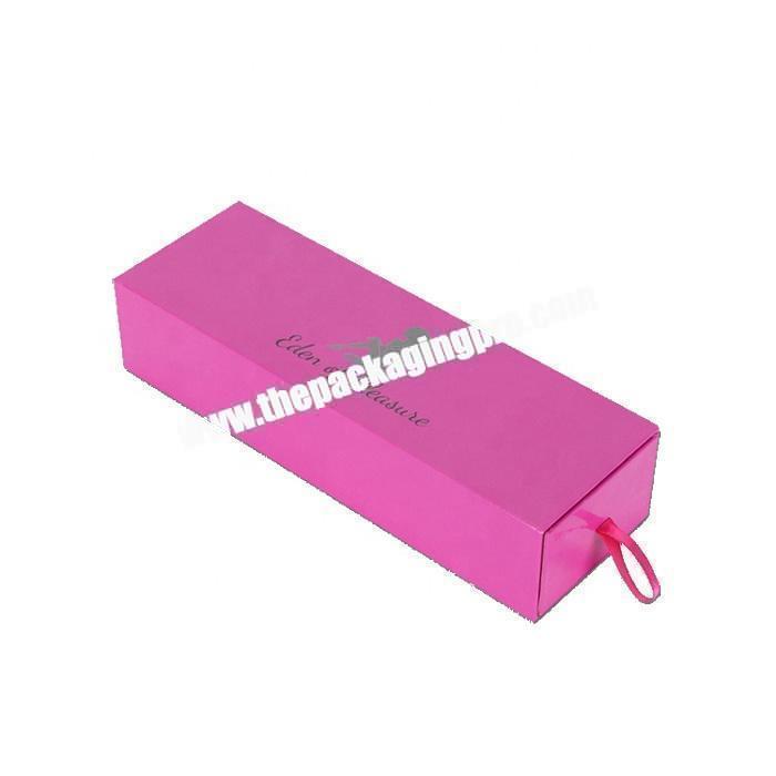 Luxury personalized paper packaging hair extension gift box wig box