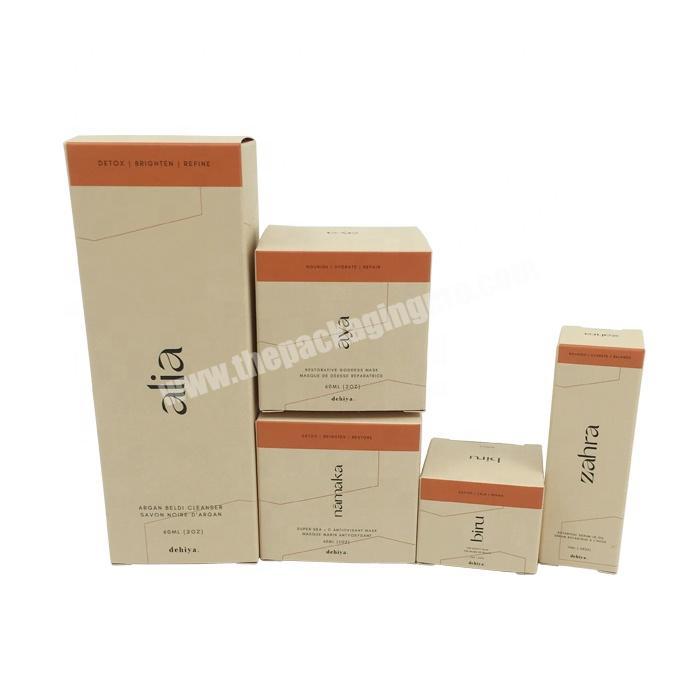 Luxury Printed Paper Cosmetics Packaging Perfume Bottles With Boxes