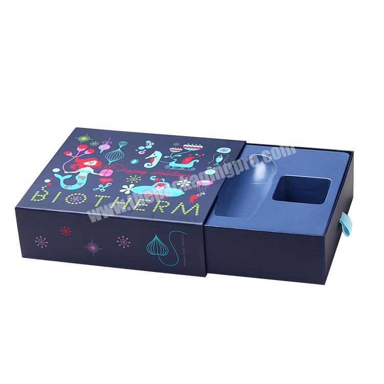 Luxury printing drawer paper box packaging