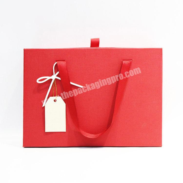 Luxury Private Label Sexy Lingerie Clothing Packaging Box Heavy Duty With Customization Logo Ribbon