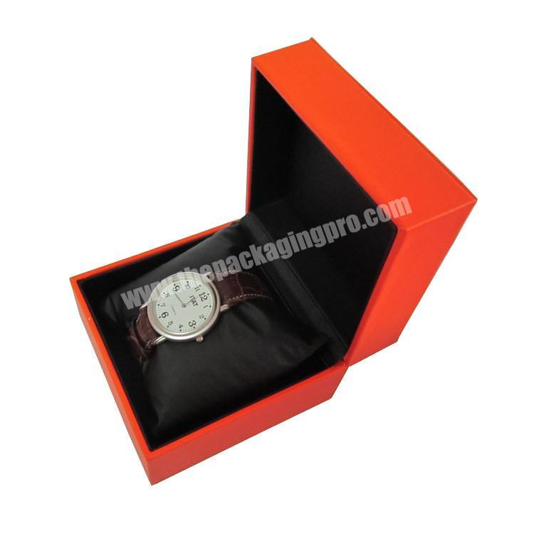 Luxury quality Leather  Men's Wrist Watch Gift Box Custom Logo.