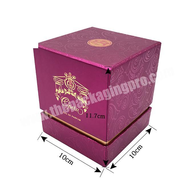 luxury recyclable candle gift packaging box custom essential oil packaging cardboard box cosmetics packaging watch box