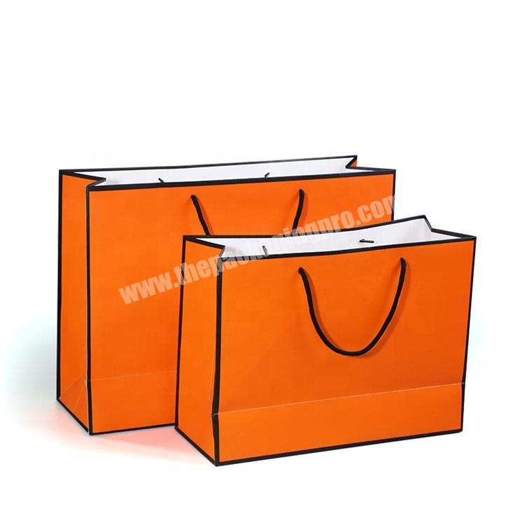Luxury recycled printed paper bag for women cosmetics