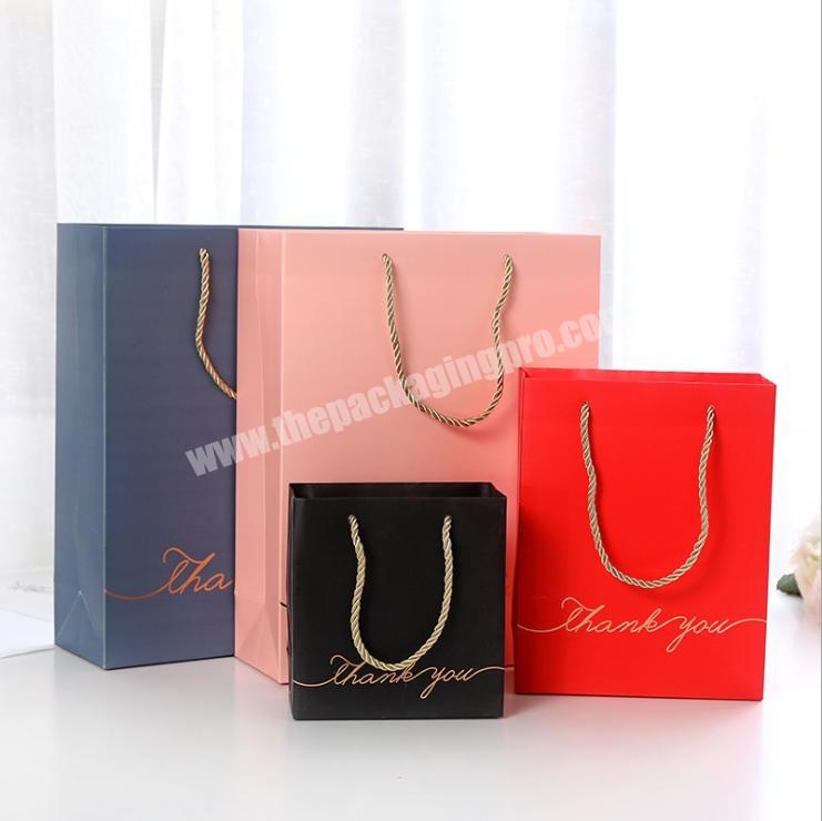 luxury shopping bags small cosmetic bag custom paper bags with logo