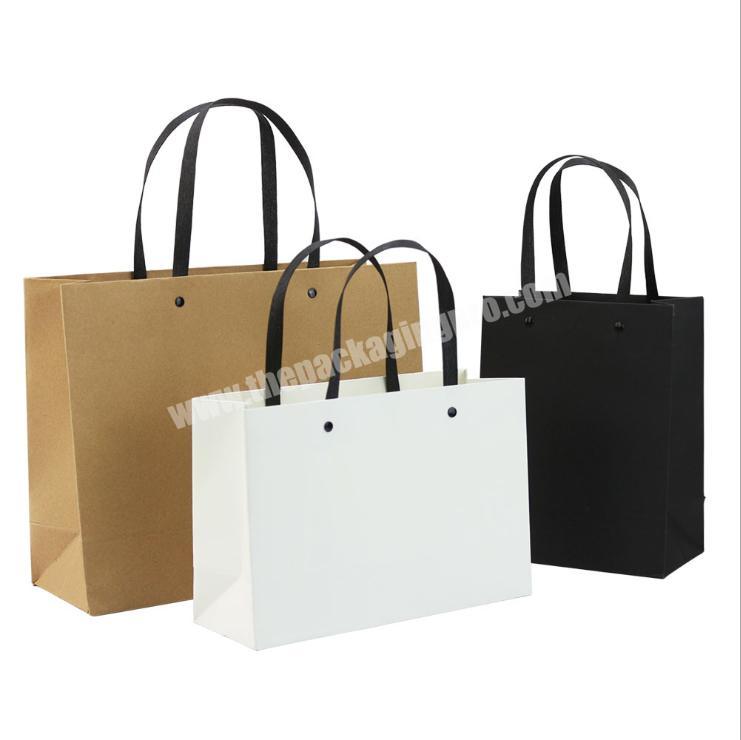 luxury shopping paper bag satin wig bags cosmetic bag paper logo printed