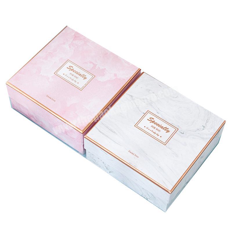 Luxury Sliding cosmetic Paper Gift Packaging Drawer Box