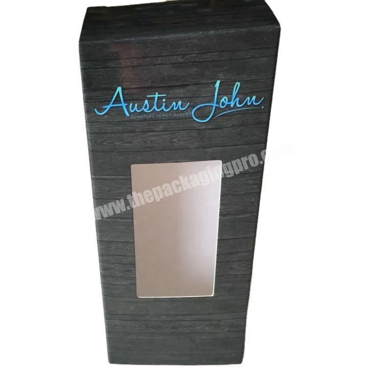 Luxury small custom printed paper nail polish packaging box