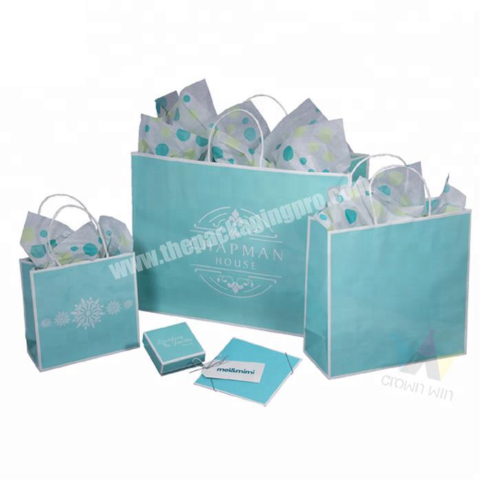 Luxury Small Minimum Large Size Colorful Bags With Tissue Paper