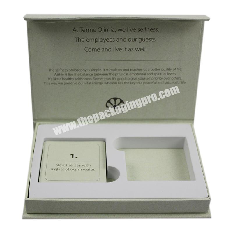 Luxury Special Paper Card Small Magnetic Gift Box For Kid's Toy Card