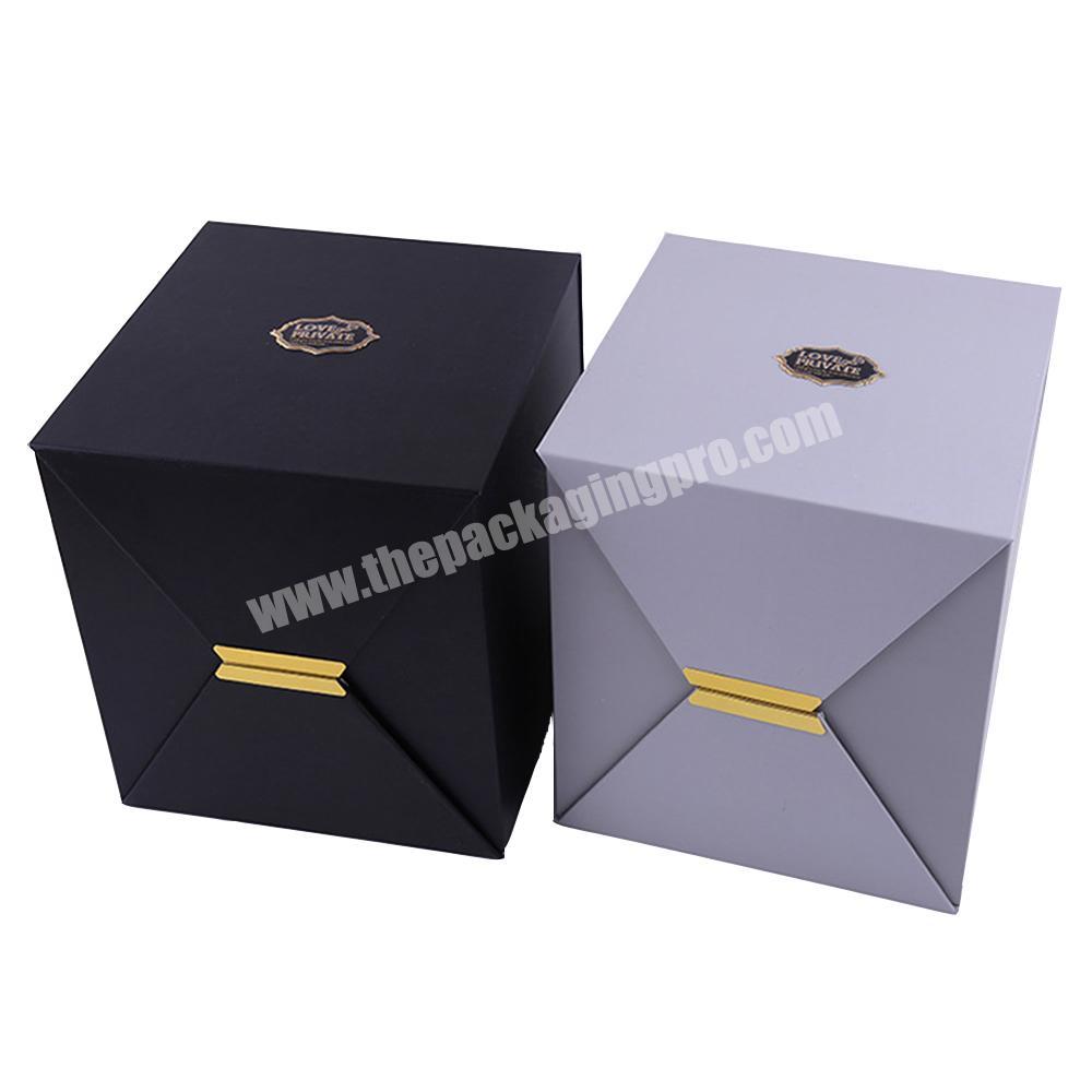 Luxury square double door chocolate gift box