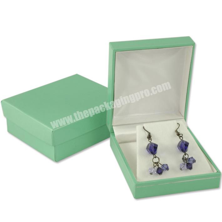 Luxury Unique Custom Foil Logo Earring Jewelry Boxes