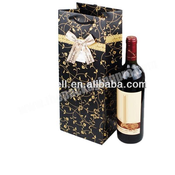 Luxury wine paper bag