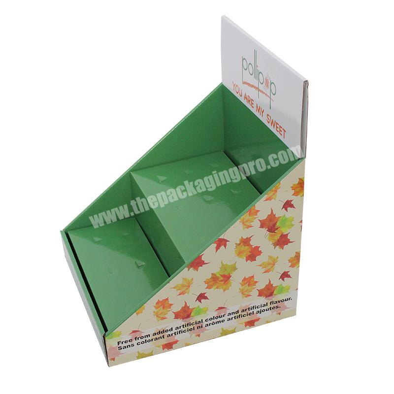 Made in China Customized Production Kraft Corrugated Board Cardboard Paper Display Box