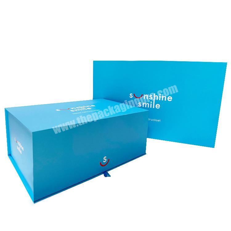 Magnet Book Style Hardcover Packaging Paper Box Gift Box