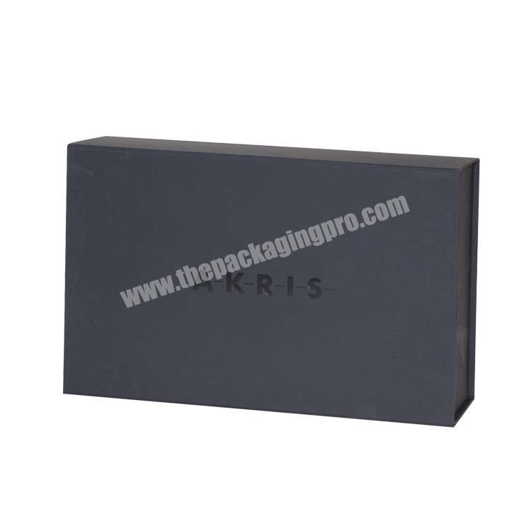 magnet closure paper foldable gift box packaging
