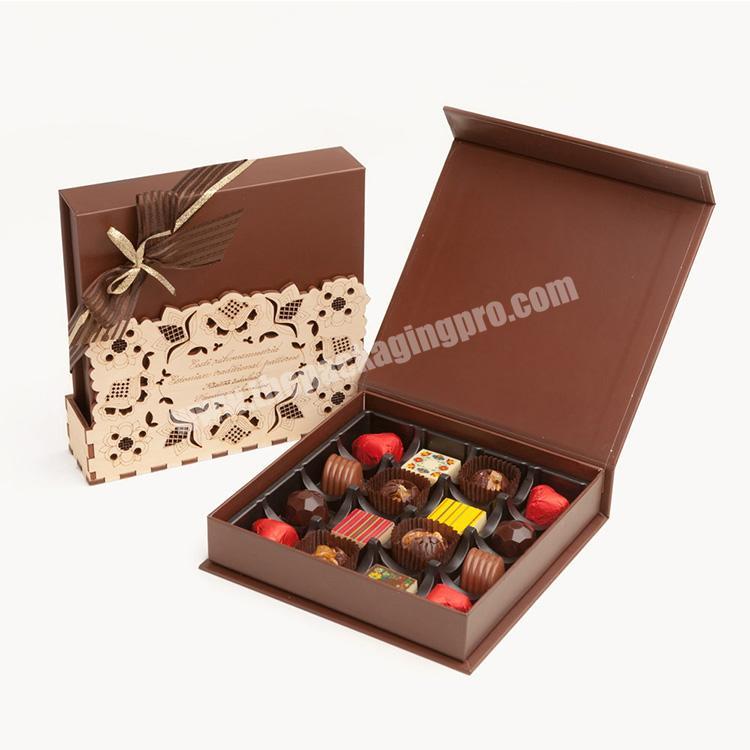 Magnetic Chocolate Cheap Custom Paper Big Gift Box