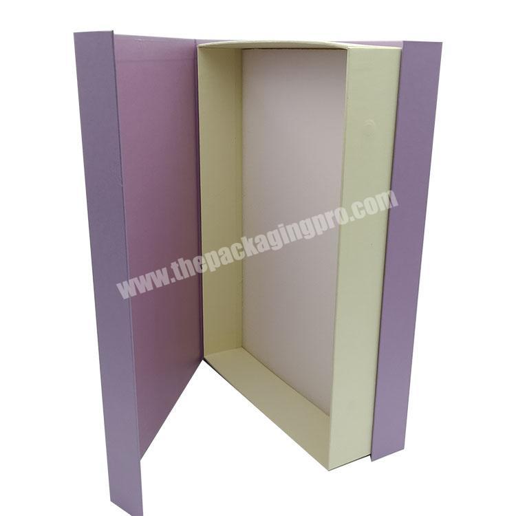 magnetic closure book box with window