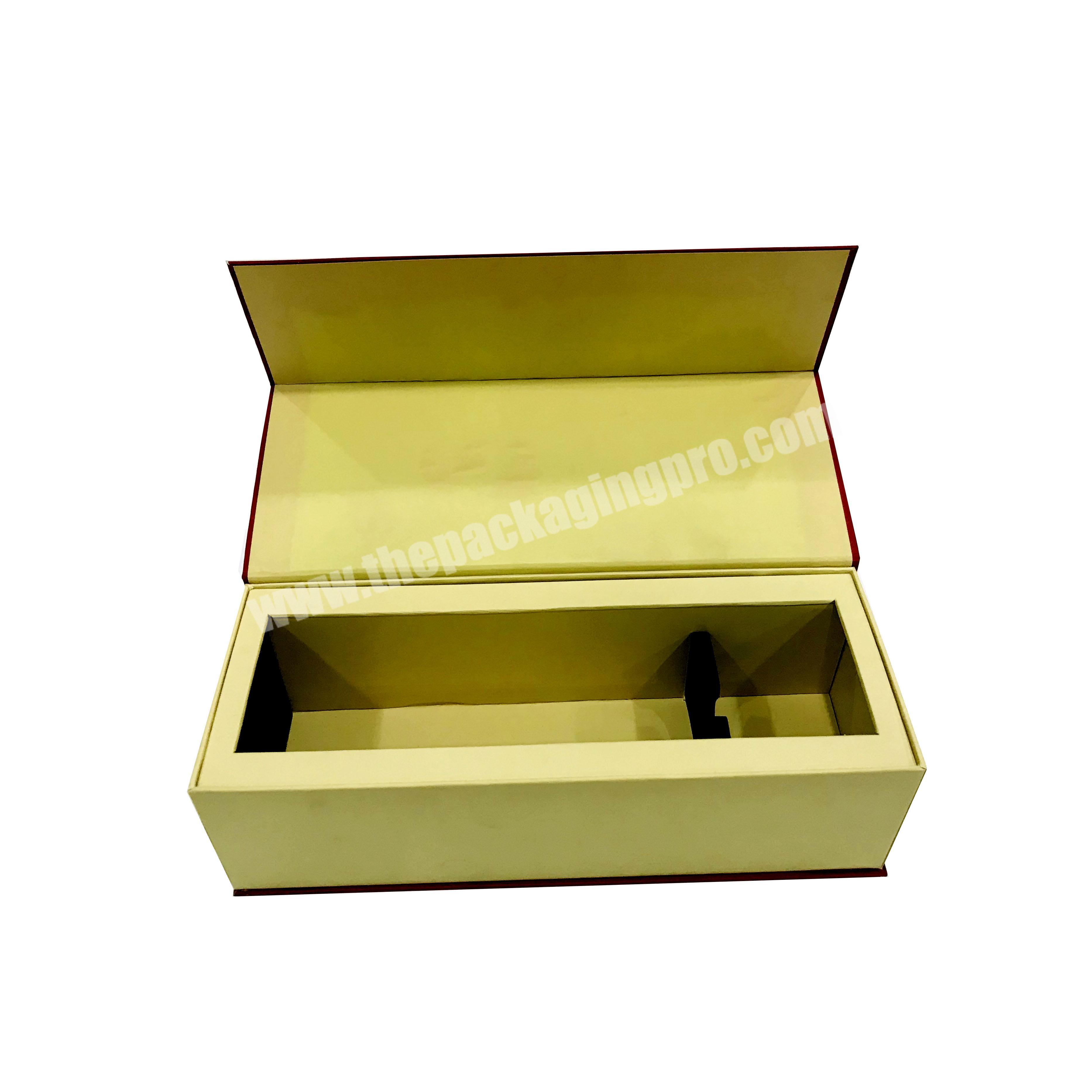 Supplier Magnetic Closure Cardboard Gift Box Packaging With Inner Tray