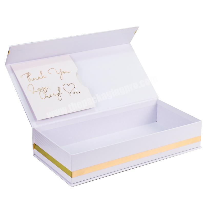 Magnetic closure gift box cardboard packaging cosmetic box game box