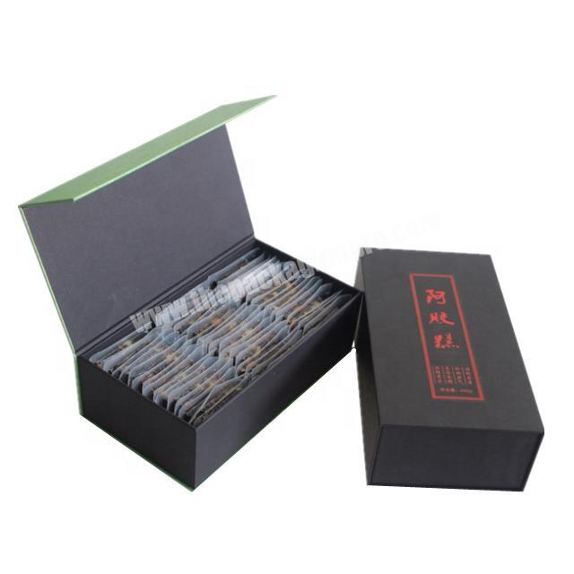 magnetic gift box tea packaging