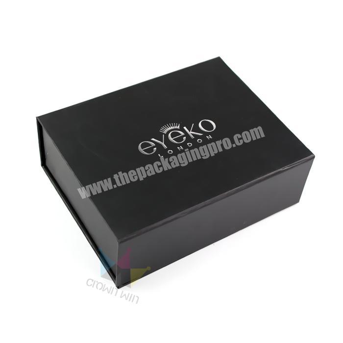 Magnetic Packaging Gift Box With Sliver Customized Logo